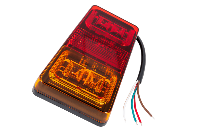 Fanale posteriore TT TECHNOLOGY TT.12029 LED 4 funzioni universale