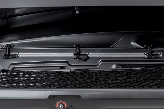 Box da tetto Inter Pack Monsun S, nero opaco