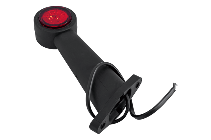 Lampada di segnalazione a LED FRISTOM FT-009E universale su braccio in gomma