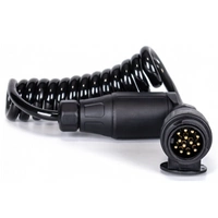 Cavo elettrico a spirale KAMAR E1384 3m 12V spina/presa 13PIN