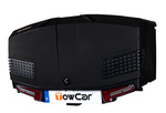 Towbox V3 black LED Edition - box portabagagli da montare sul gancio di traino