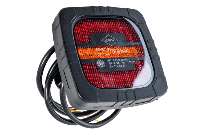 HORPOL ROCA LZD2800 Fanale posteriore a LED 3 funzioni universale