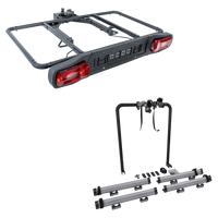 Piattaforma di aggancio Inter Pack Re-Cargo + adattatore per il trasporto di 2 biciclette