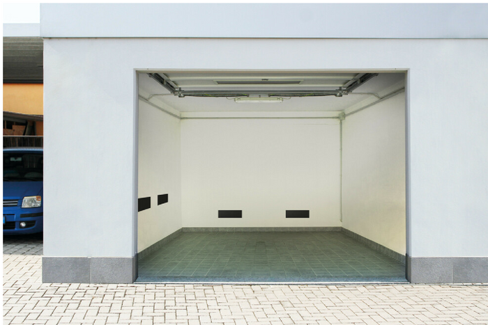 Set di quattro pannelli protettivi per garage LAMPA Premium 40x15cm