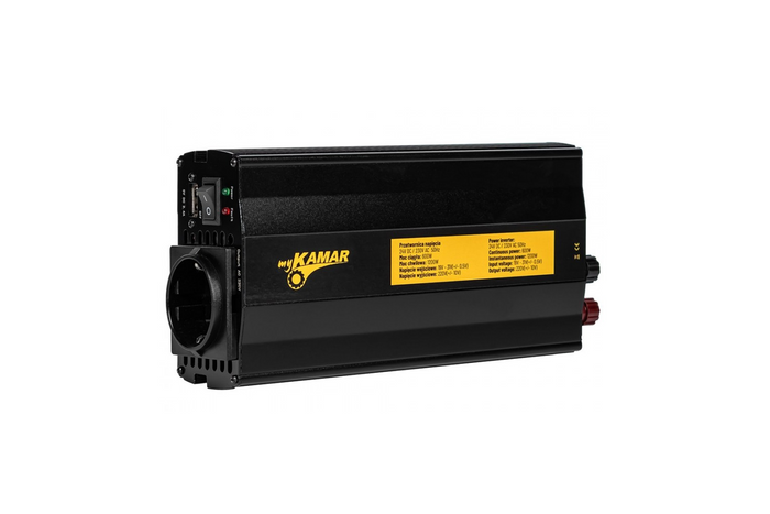 Convertitore di tensione 24V/230V (600/1200W) KAMAR E1925
