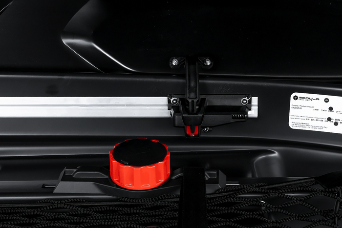 Box da tetto Inter Pack Monsun PRO L, nero opaco