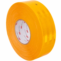Nastro riflettente autoadesivo giallo 3M - 1 metro