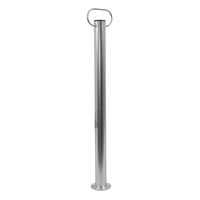 UNITRAILER MS 0019-700 supporto fisso per rimorchio pianale da 150 kg 48 mm 700 mm