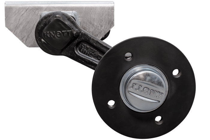 Assale KNOTT VG7-L non frenato per rimorchio 750kg 1380mm 1880mm 4x100