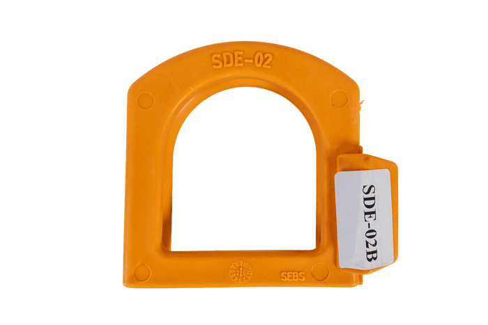 Coperchio di sicurezza per gancio a sfera STEELPRESS da 4 mm, con spazio per la spina