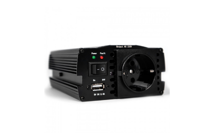 Convertitore di tensione 12V/230V (600/1200W) KAMAR E1924