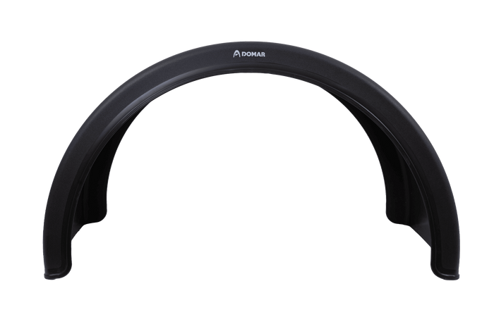 Parafango doppio per rimorchio 19,5-22,5" DOMAR DK1540 passaruota 1100/550mm