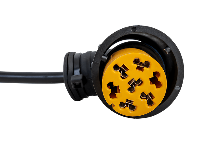 Adattatore a baionetta 5 PIN / connettore angolato ASS2 7 PIN ASPÖCK adattatore sinistro
