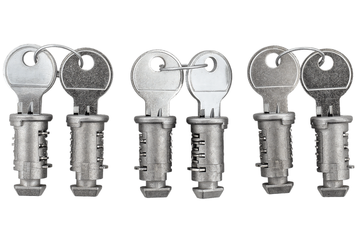Set di serrature e chiavi universali (6 pezzi)