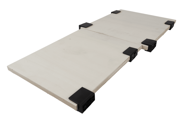 Set di due ripiani per la cassetta degli attrezzi DAKEN ARKA 81209, scomparto 430x380mm e 430x340mm