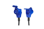 Adapter kempingowy kablowy 150 cm 3x2,5mm2 z wtyczki Schuko do złącza kątowego CEE + gniazda Schuko
