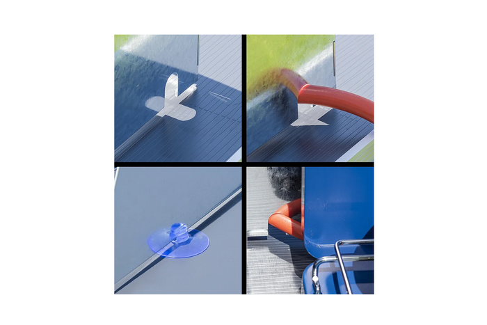 ProPlus 370340V03 Paravento pieghevole per fornelli da campeggio, bruciatori da 37-70 cm