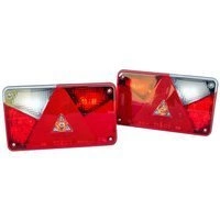 Fanali posteriori ASPÖCK Multipoint V LED, 7 funzioni sinistra + destra