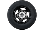 Ruota rinforzata per rimorchio KENDA PNEUMATICI 165/80 R13C 96/94N CERCHIO ALU STARCO lucidato 5Jx13"H2 5x112 ET:30