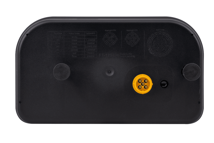 Fanale posteriore FRISTOM FT-170 LED baionetta 6 funzioni sinistro