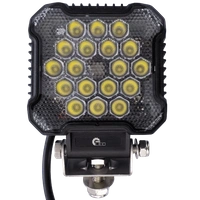 Faro da lavoro a LED per camion, presa di corrente L0172, 18 LED, 2800 lm