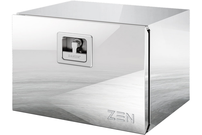Cassetta portautensili in metallo Daken ZEN13 (500x350x400) lucido
