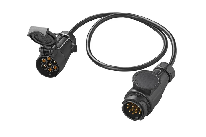 Cavo adattatore ProPlus per presa gancio di traino 13/7 PIN 80 cm