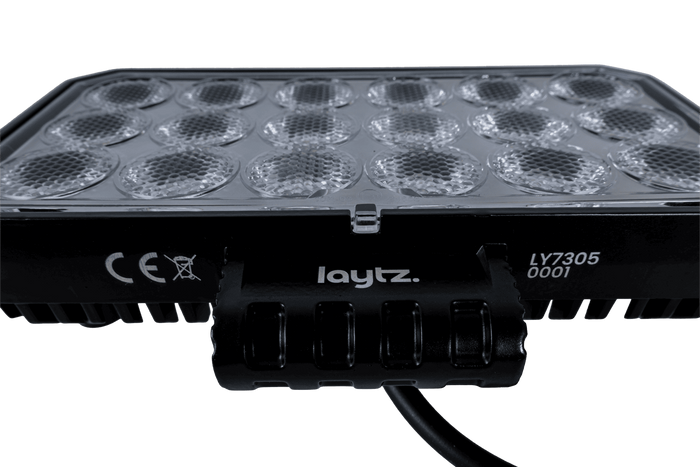 Faro da lavoro a LED con riflettore LAYTZ LY7305, 72 LED, 7000 lm, rettangolare