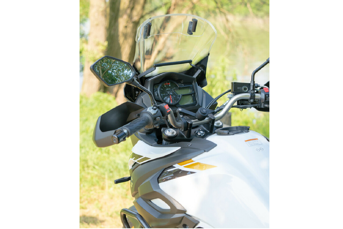 Supporto per telefono LAMPA Titan Combo 2.0 da manubrio