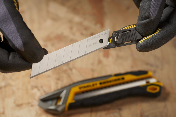 Lame a spezzare STANLEY da 18 mm, lame di ricambio per coltelli, 100 pezzi