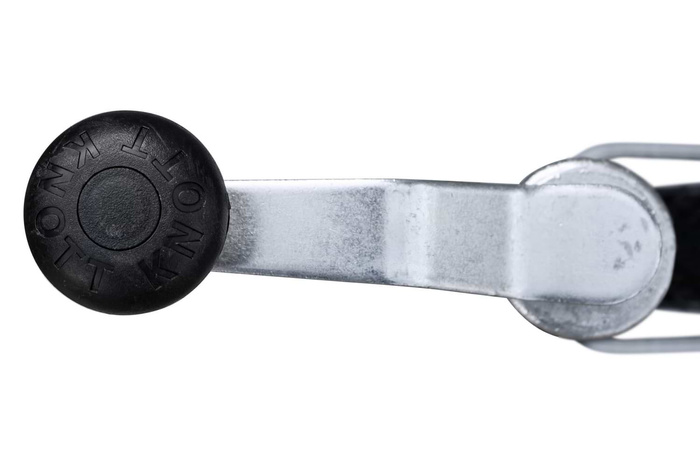 Ruota di supporto KNOTT TK48, ruota pneumatica, 150 kg, 48 mm, 500-720 mm