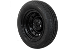 OUTLET Ruota per rimorchio PNEUMATICO LINGLONG 155/70 R13 75N CERCHIO UNITRAILER nero 4Jx13"H2 4x100 ET:30