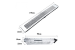 UNITRAILER ALR004 rampa pieghevole in acciaio per rimorchio, 170 cm, 227 kg