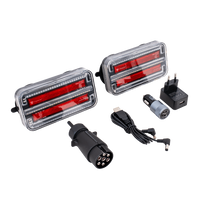 TT Technology TT.12028B-DI Luci posteriori a LED 3 funzioni sinistra+destra, wireless, magnetiche