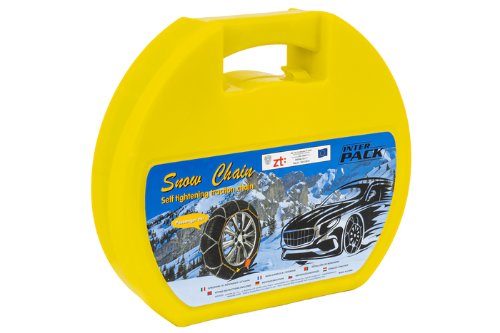 Catene da neve Inter Pack KNS 120 - 9 mm con dispositivo autotensionante