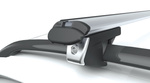 Barre portatutto in alluminio Atera Signo RT 048237 Nero (137 cm) per binari