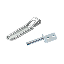 Cerniera laterale con maniglia STEELPRESS ZW-01.270A+UZ-01B montaggio laterale rimorchio completo