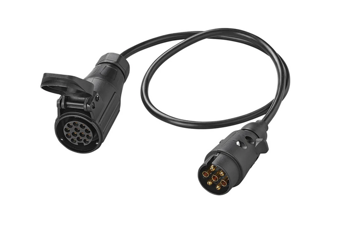 Cavo adattatore ProPlus per presa gancio di traino 7/13 PIN 80 cm