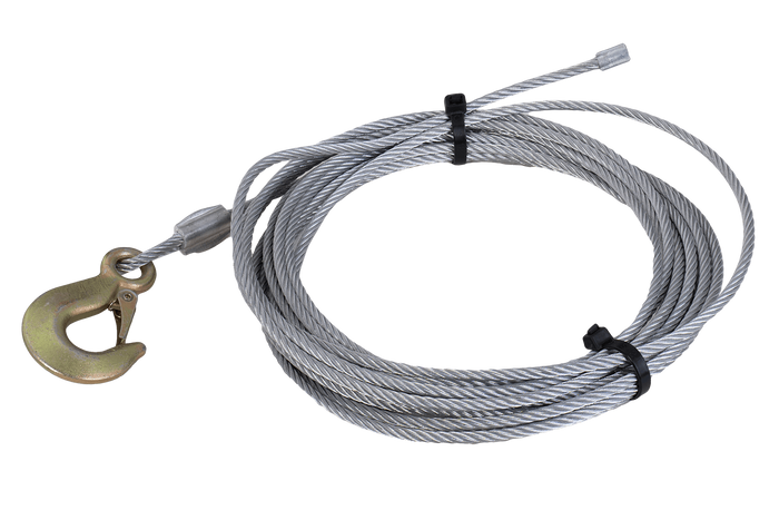 OUTLET Fune del verricello per rimorchio carro attrezzi 1150kg 10m