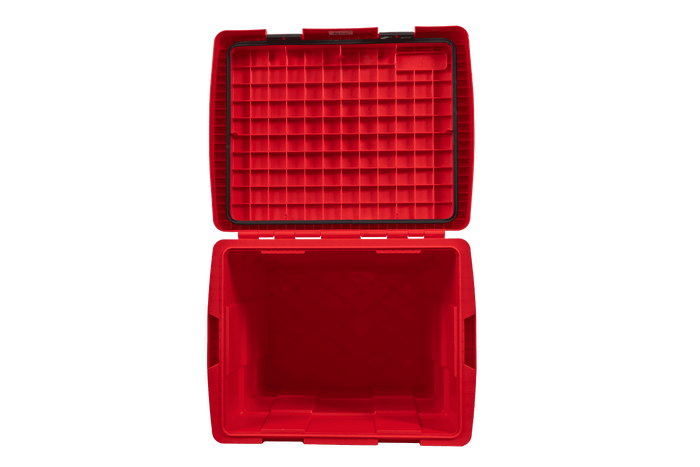 DAKEN 86014 PITBOX contenitore per materiali sfusi, per sabbia e sale stradale, dimensioni 655x570x520 mm, capacità 108,5 l.