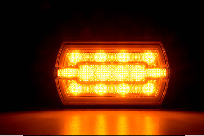 Faro anteriore a LED universale HORPOL CLEOfront LZD 2789 con 2 funzioni.