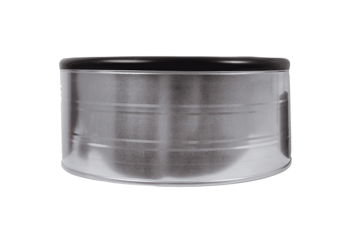 Parafango doppio per rimorchio 16-17,5" DOMAR DK7135 passaruota 1000/450mm in metallo con bordo in gomma