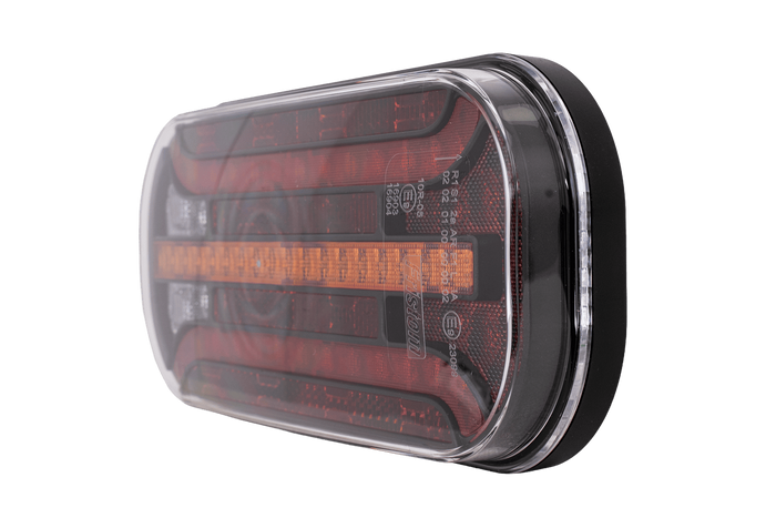 Fanale posteriore a baionetta LED FRISTOM FT-230, 6 funzioni, universale