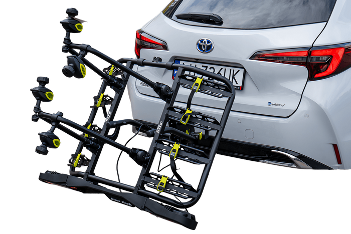 Portabici da gancio traino Inter Pack Quattro a 13 pin