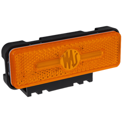 WAŚ W254 2033 Lampada di posizione a LED, arancione, universale, con supporto