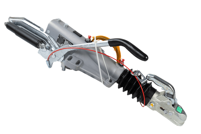 Dispositivo di inerzia KNOTT KFG35D con attacco K35C per rimorchio da 3500 kg con timone a V