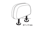 Divisorio per bagagliaio LAMP GRG-9 Barriera compatta per cani/bagagli 85-140 cm