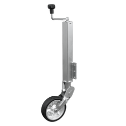 Ruota di supporto automatica UNITRAILER con maniglia 400 kg 60 mm 470-785 mm