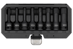 Bussole per chiavi a percussione esagonali YATO YT-1066 6-19 mm 8 pezzi.