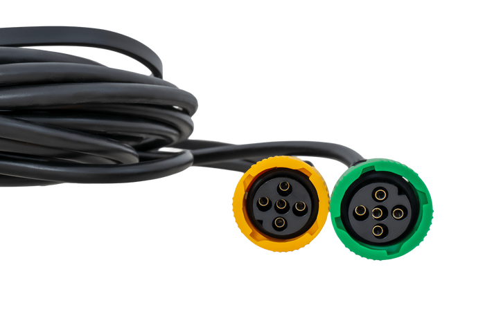 Set luci: luci posteriori DOBPLAST DPT35 + luci di posizione laterali ASPÖCK FLEXIPOINT I + cablaggio MANTES 5,2 m 13PIN